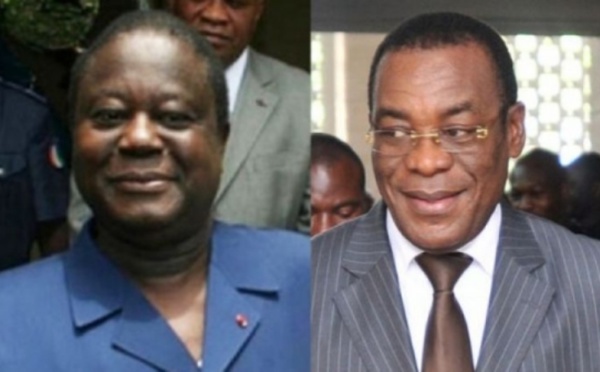 Côte d’Ivoire: Henri Konan Bédié, du PDCI, reçoit Pascal Affi N'Guessan, du FPI