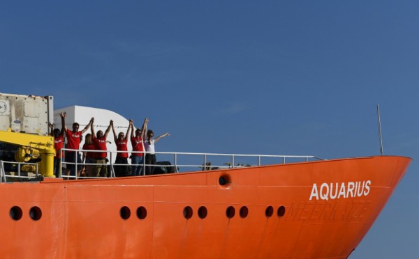 ​Aquarius : la France va accueillir 60 migrants débarqués à malte