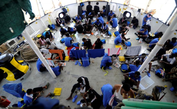 Malte accueille l’«Aquarius», les migrants répartis dans cinq pays européens