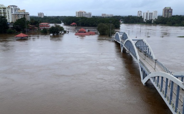 ​Inde: 77 morts dans des inondations au Kerala