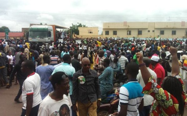 Une marche contre la victoire d'IBK au Mali