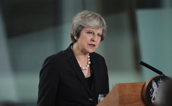 ​Theresa May en Afrique