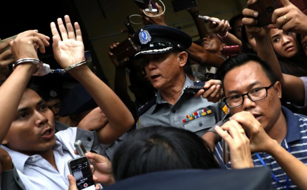 Birmanie: 7 ans de prison pour deux reporters, l'ONU demande leur libération