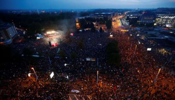 En Allemagne, 50 000 personnes à un concert contre « la haine » d’extrême droite