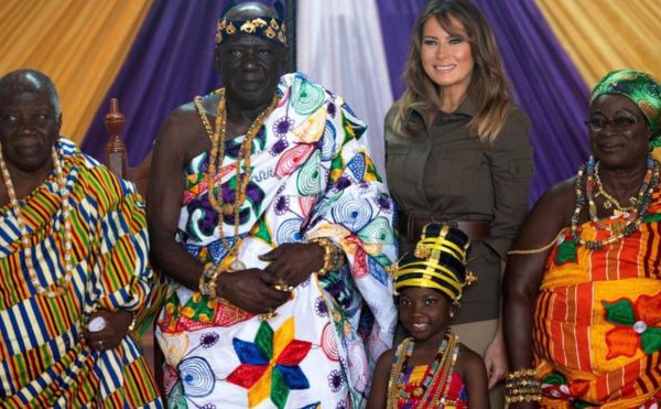 L'esclavage a été 'une tragédie', selon Mélania Trump