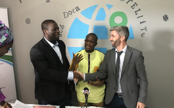 Convention de partenariat : Le Dr Labaly Touré invite à communiquer sur la géomatique 