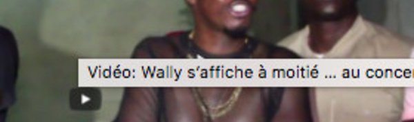 Les excuses de Wally Seck pour son accoutrement féministe (Vidéo)