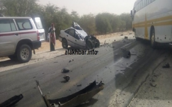Mauritanie : 5 morts dans un accident de la route