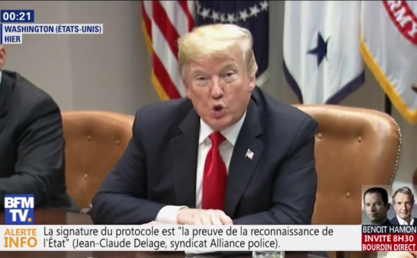 Trump annonce le retour des soldats américains engagés en Syrie