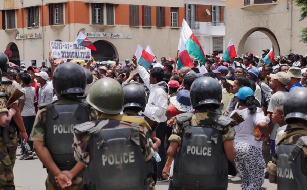 [Reportage] Madagascar: journée tendue mercredi dans la capitale