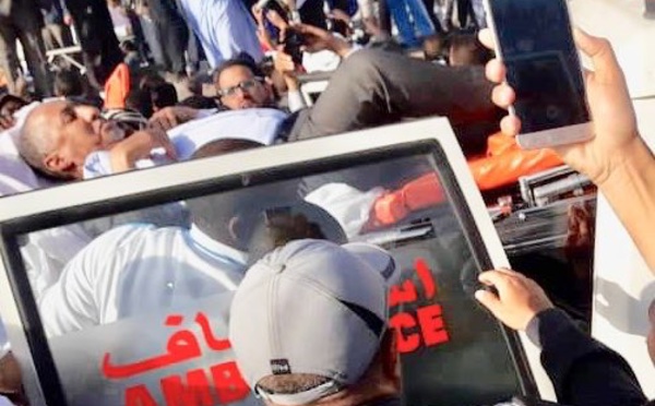 Mauritanie: Une Tribune chute pendant le discours du président Aziz