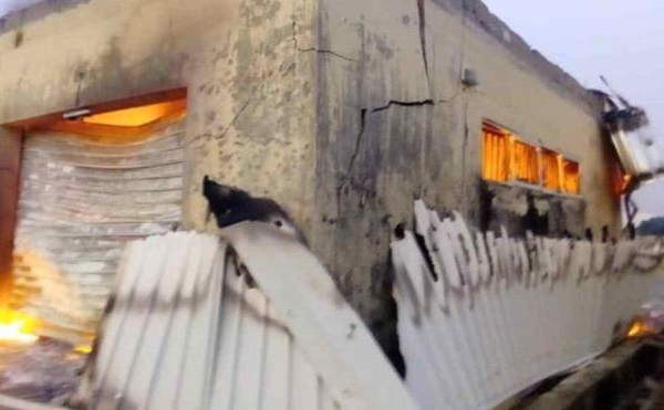 Incendie dans un bureau de la commission électorale du Nigeria