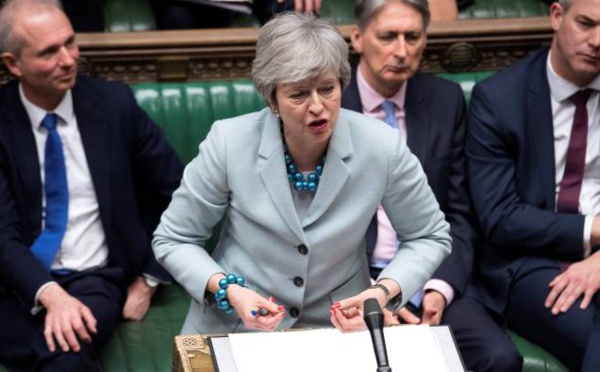 Le Premier ministre britannique Thérésa Maye demande le report du Brexit jusqu'au 30 juin