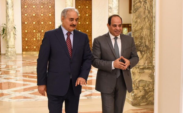 Libye: Khalifa Haftar en visite au Caire pour la 2e fois en moins d'un mois