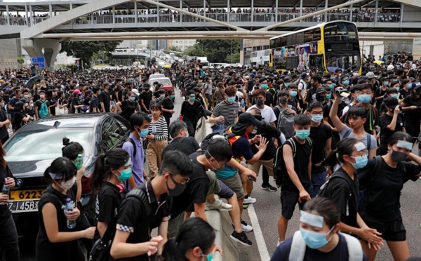 Hong Kong: nouvelle mobilisation contre la loi sur les extraditions