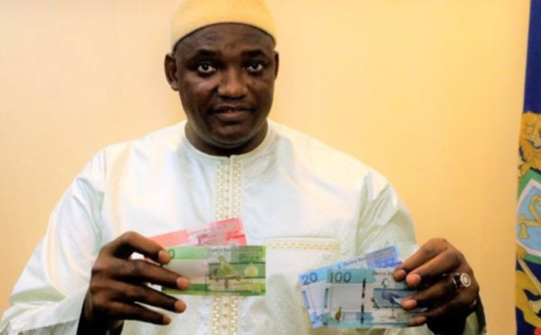 Gambie : Mise en circulation des nouveaux dalasis sans l’effigie de Jammeh