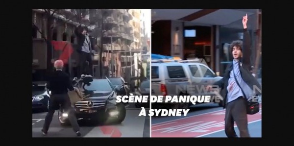 (Vidéo) À Sydney, un homme poignarde une femme aux cris de "Allah Akbar"