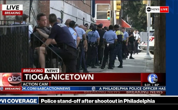 Fusillade à Philadelphie: au moins quatre policiers blessés