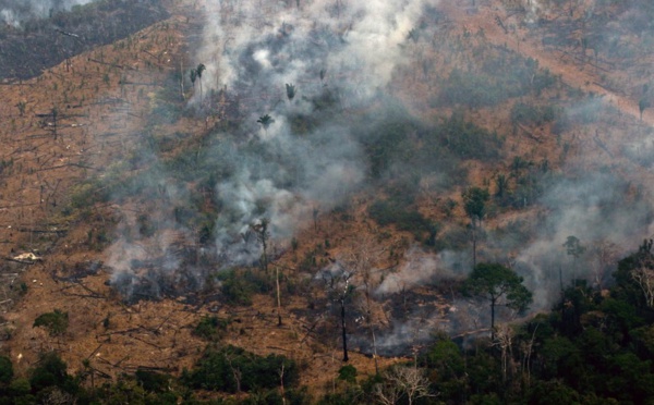 Incendie en Amazonie: le président brésilien Jair Bolsonaro rejette l’aide financière du G7