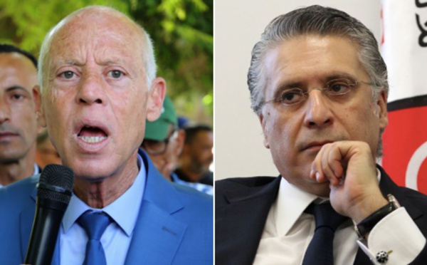Présidentielle tunisienne : Kaïs Saïed, juriste hyper conservateur, devant l'homme d'affaires Nabil Karoui en prison