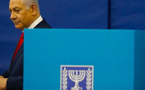 Législatives en Israël: Benyamin Netanyahu et Benny Gantz au coude-à-coude