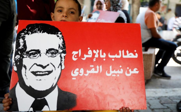 Présidentielle en Tunisie: la justice rejette la demande de libération de Karoui