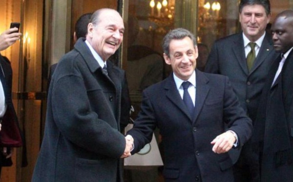 "Une part de ma vie qui disparaît aujourd'hui": l'hommage de Sarkozy à Chirac