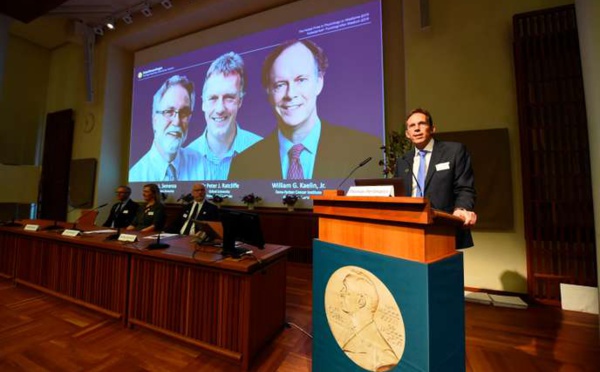 Le Nobel de médecine attribué à deux Américains et un Britannique