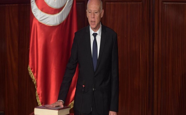 Kaïs Saïed investi président de la Tunisie