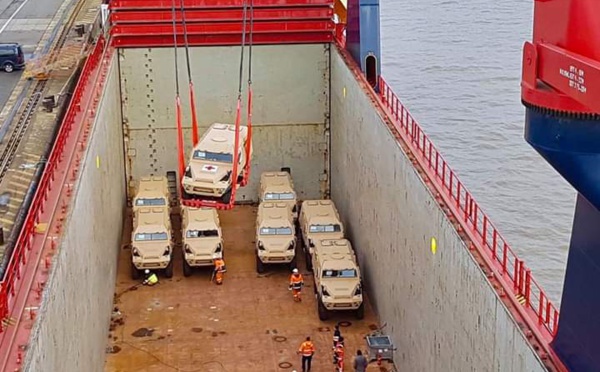 Pays du G5 Sahel: L'UE offre 34 véhicules blindés pour soutenir la lutte contre le terrorisme