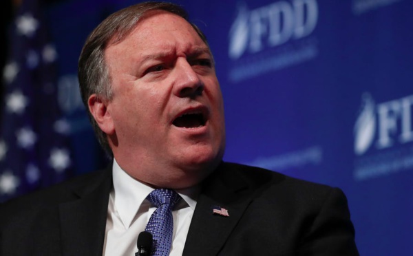 Pour l'Américain Mike Pompeo, le Parti communiste chinois est la «principale menace de notre époque»