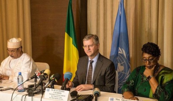 Une délégation des opérations de paix de l'ONU au Mali
