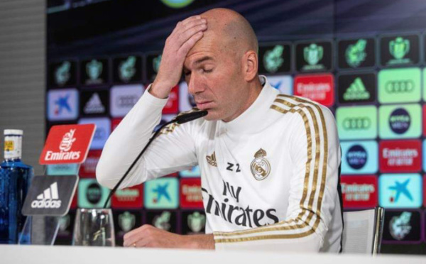 Zidane a eu un accident de voiture en se rendant à l'entraînement