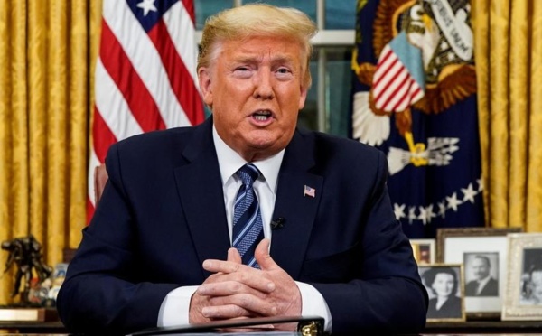 Coronavirus: Donald Trump suspend tous les voyages depuis l'Europe vers les États-Unis