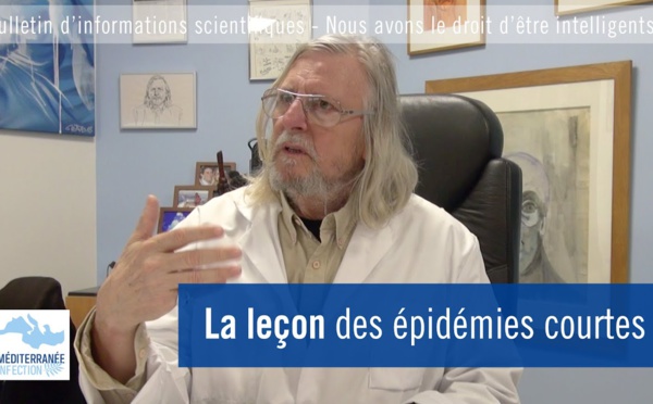 Pour Raoult, il est "possible que d'ici un mois, il n’y ait plus de cas dans les pays tempérés"