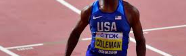 Athlétisme: Christian Coleman, champion du monde du 100 m, suspendu provisoirement