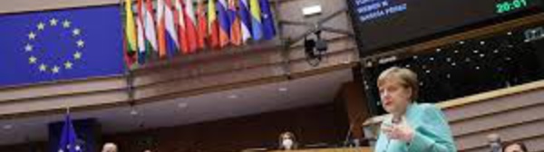 Pour Angela Merkel, le Covid-19 marquera la présidence allemande de l'UE