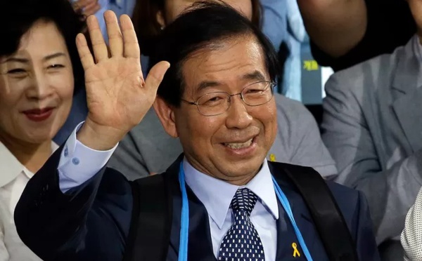 ​Le maire de Séoul porté disparu, un testament retrouvé à son domicile