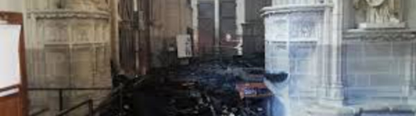 Incendie dans la cathédrale de Nantes : un bénévole du diocèse en garde à vue