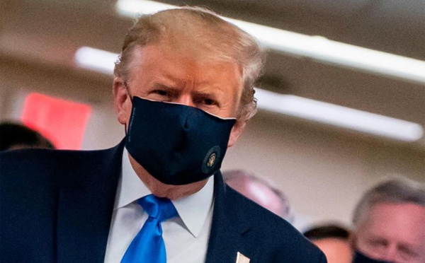 Coronavirus: Trump défend désormais le port du masque comme un geste «patriotique»