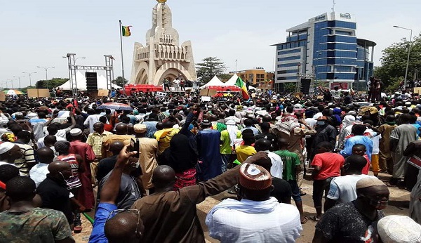 Rassemblement du M5 à Bamako pour «fêter la victoire du peuple malien»