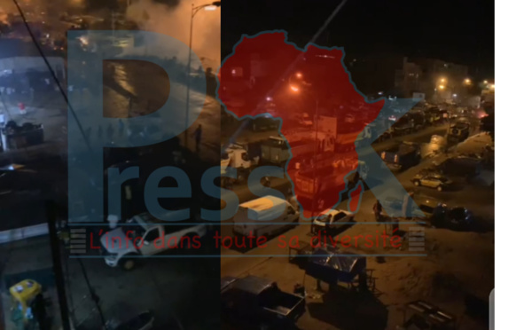 Violents affrontements entre policiers et jeunes de Cambérène (Vidéo)