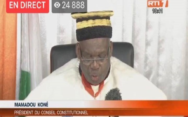 Présidentielle 2020 : La liste définitive des candidats retenus par le Conseil constitutionnel