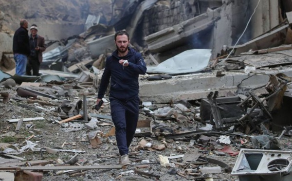 Haut-Karabakh: des missiles azerbaïdjanais s'abattent sur la capitale