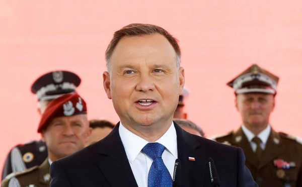 Covid-19: le président polonais Andrzej Duda testé positif