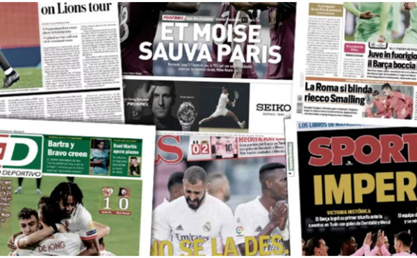 La polémique Vinicius-Benzema enfle en Espagne, toute l'Angleterre se met à genoux devant Marcus Rashford