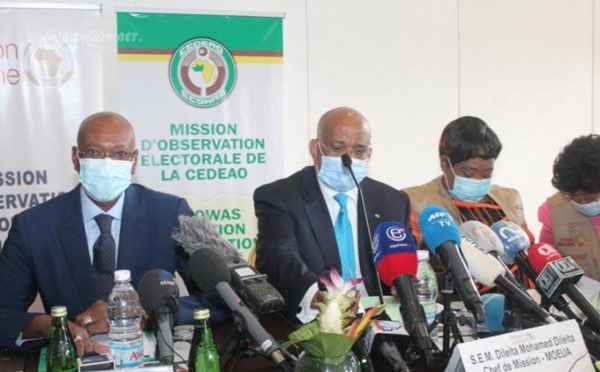 Présidentielle ivoirienne : "Le scrutin est globalement satisfaisant et donc acceptable" (mission CEDEAO)