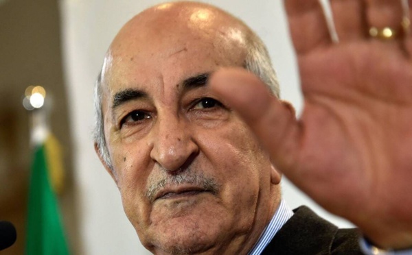 Le président algérien Abdelmadjid Tebboune positif au Covid-19
