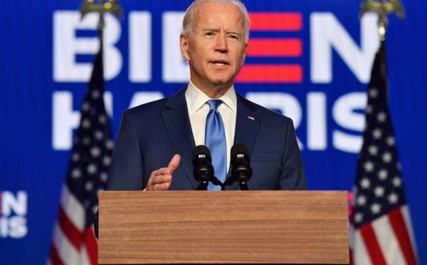 Joe Biden élu président des Etats-Unis