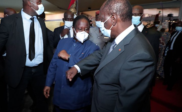 Crise post-électorale en Côte-d’Ivoire : entretien 'fraternel' entre Ouattara et Bédié